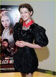 Ever Anderson at a Black Widow screening.