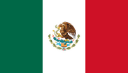 The flag of Mexico