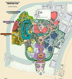 Hong Kong Disneyland Map Hong Kong Disneyland | Disney Wiki | Fandom