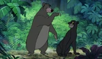 Bagheera with Baloo