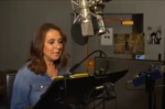 Maya Rudolph detrás de escenas de Big Hero 6.