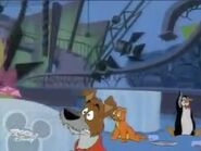 Oliver and Dodger in House of Mouse