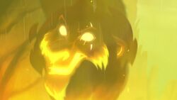 Scar's spirit is extinguished.