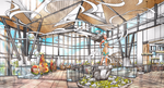 Concept art for Reflections - A Disney Lakeside Lodge