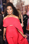 Angela Bassett arrives at the 71st annual Emmy Awards in September 2019.