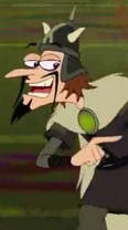 Doofus Khan, la contraparte de Doofenshmirtz en la antigua China.