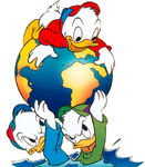 Huey-dewey-louie-duck-earth