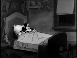 Mickey waking up