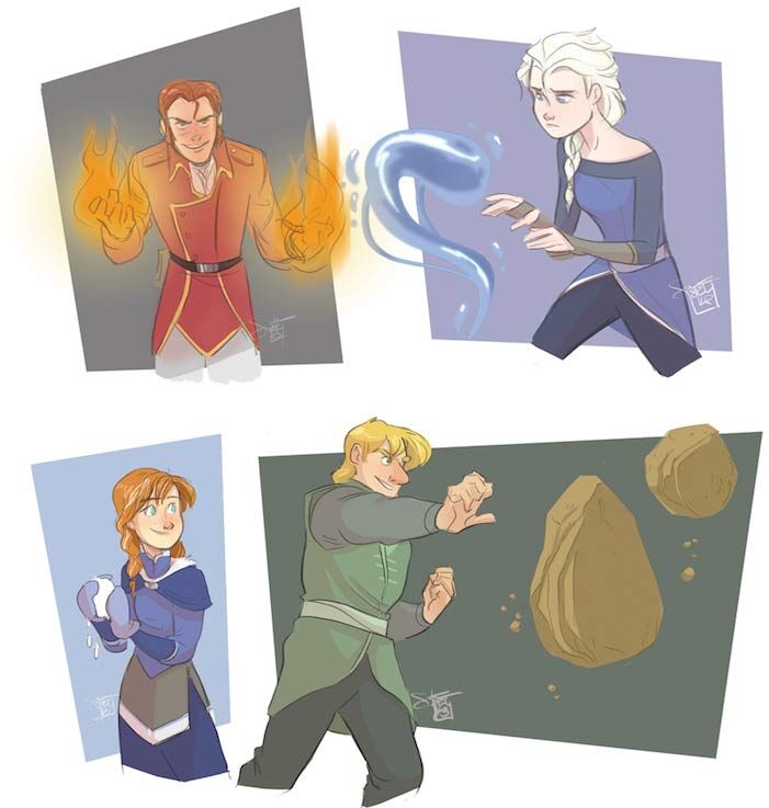 hans frozen fan art