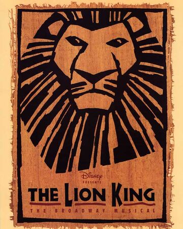 the lion king musical disney wiki