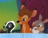 Tambor con Bambi y Flor en House of Mouse.