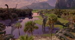 Iguanodon herd grazing with Pachyrhinosaurus, Parasaurolophus, and Brachiosaurus