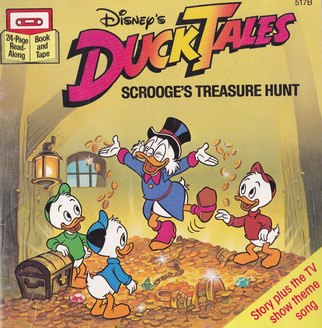 Vintage Golden A Big Coloring Book ~ Disney's Duck Tales