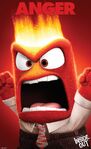 Inside Out Character Poster Anger