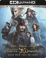 Pirates of the Caribbean Dead Men Tell No Tales 4K Ultra HD + Blu-ray