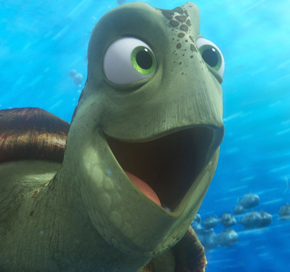 sea turtle cartoon nemo