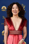 Sandra Oh attending the 70th annual Emmy Awards in September 2018.