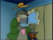 Baloo is grabbed by a gorilla hand