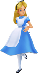 Alice in Kingdom Hearts.