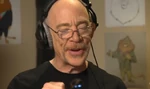 J.K. Simmons behind the scenes of Zootopia.