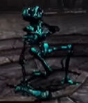 Neon version of the Blue Skeleton