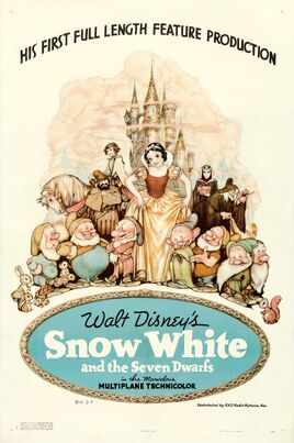 SnowWhiteAndTheSevenDwarfs1937SecondOfficialPoster