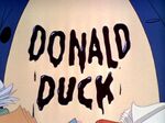 Donald's own autograph