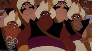 The Royal Guards from Aladdin.