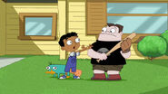 Baljeet stops Buford from hurting perry the platypus