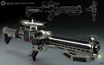 Captain Phasma Blaster Rifle concept art