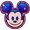 Glimmering Mickey