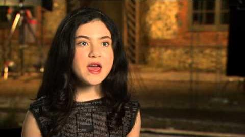 Into the Woods Lilla Crawford "Little Red Riding Hood" Behind the Scenes Movie Interview
