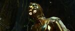 C-3PO's memory restored by R2-D2.