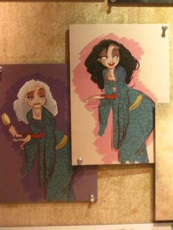 mother gothel concept art