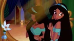 Jasmine at her vanity mirror