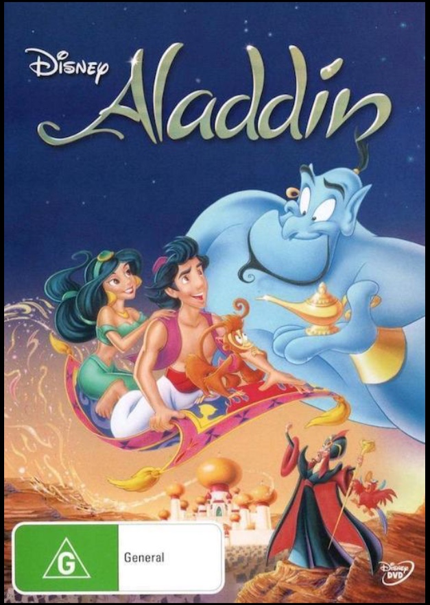 Disney Aladdin 4 Limited Edition Lithograph Set Exclusive Lithographs 2004