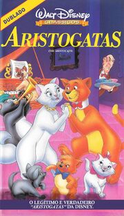 Aristogatas - Capa VHS 1997