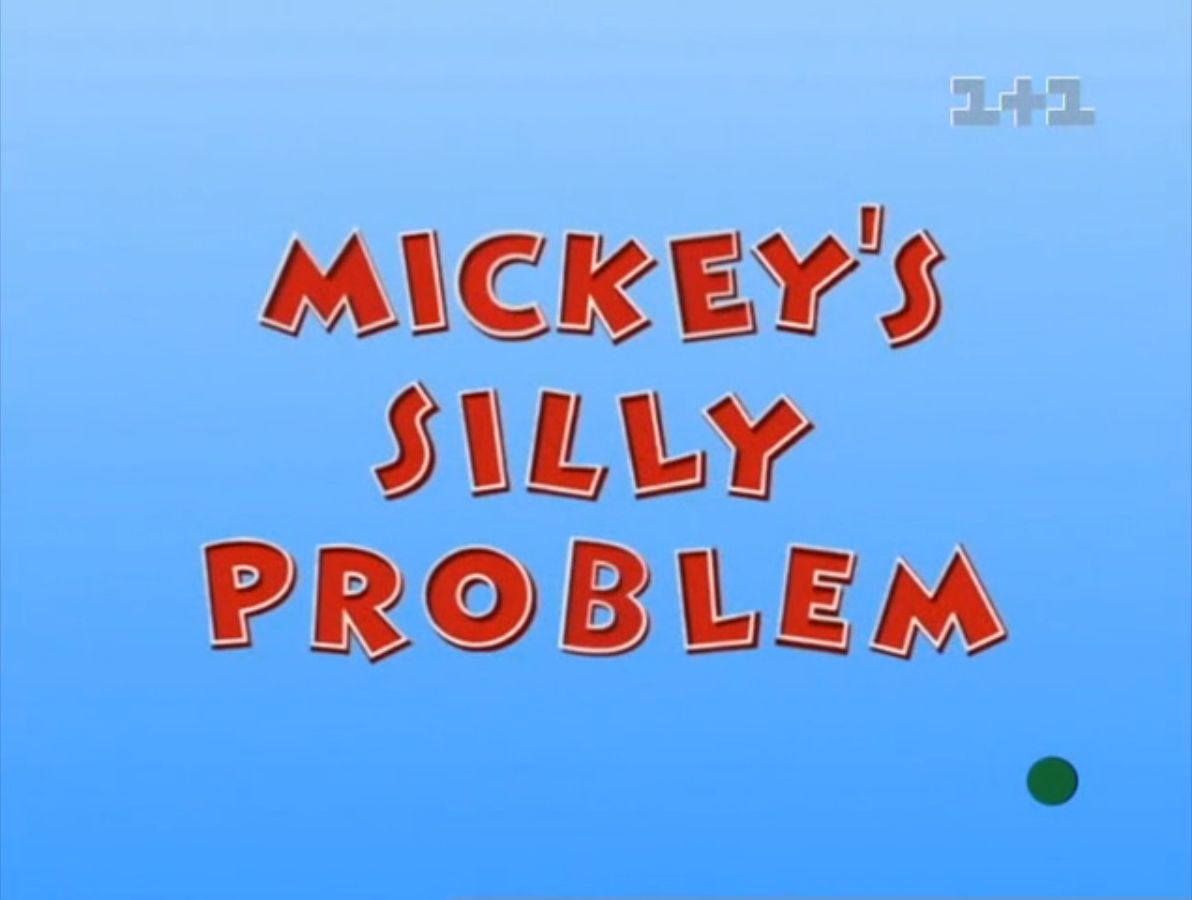 Mickey's Silly Problem, Disney Wiki
