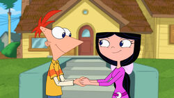 Phineas and  together as young adults.
