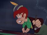 Lampwick in Pleasure Island's pool hall.