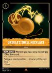 Ursula's shell necklace lorcana