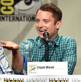 Elijah Wood attending the 2014 San Diego Comic Con.