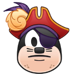 Pirate Peg-Leg Pete's emoji for Disney Emoji Blitz