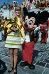 Mickey with Sherry Lynn Swets