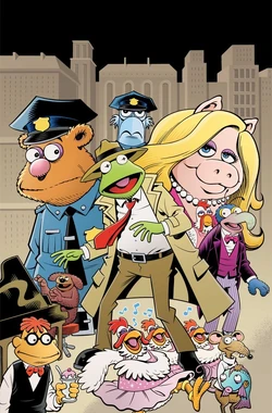 The Muppets return to comics in The Muppets Noir.