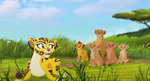 Kion watches Fuli