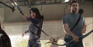 Hawkeye - Concept Art - Kate Bishop and Clint Barton