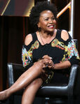 Jenifer Lewis speaks at the Black-ish panel at the 2016 Summer TCA Tour.