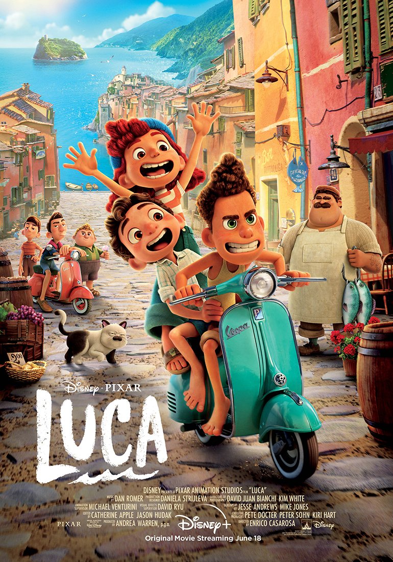 Luca Paguro, LUCA Disney Pixar Movie 2021 Fanart, Timelapse Digital  Painting 