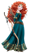 Merida with crown
